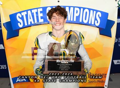 Thumbnail 1 in Canyon del Oro vs. Yuma Catholic (AIA 4A Final - Awards) photogallery.