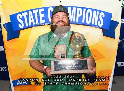 Thumbnail 3 in Canyon del Oro vs. Yuma Catholic (AIA 4A Final - Awards) photogallery.