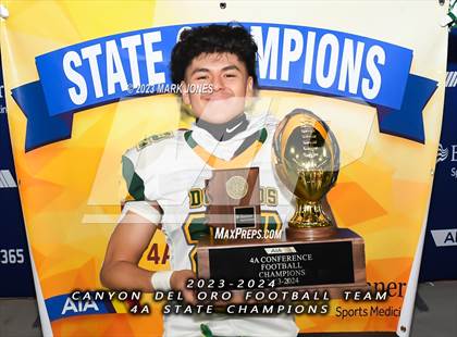 Thumbnail 1 in Canyon del Oro vs. Yuma Catholic (AIA 4A Final - Awards) photogallery.