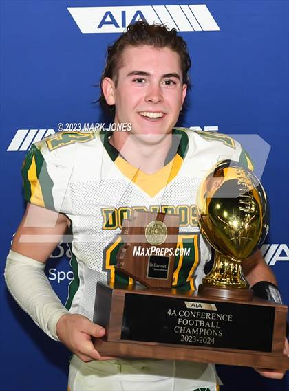 Thumbnail 2 in Canyon del Oro vs. Yuma Catholic (AIA 4A Final - Awards) photogallery.