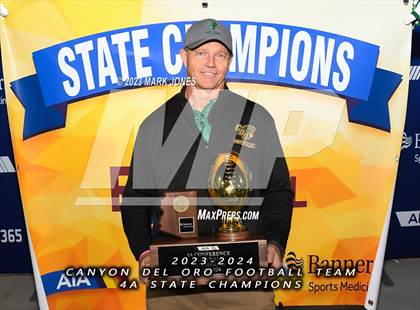 Thumbnail 1 in Canyon del Oro vs. Yuma Catholic (AIA 4A Final - Awards) photogallery.
