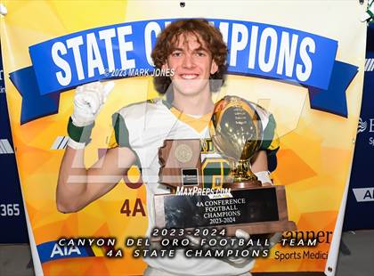 Thumbnail 3 in Canyon del Oro vs. Yuma Catholic (AIA 4A Final - Awards) photogallery.