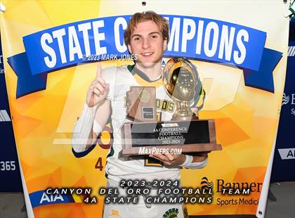 Thumbnail 3 in Canyon del Oro vs. Yuma Catholic (AIA 4A Final - Awards) photogallery.