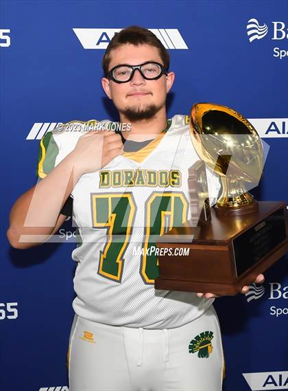 Thumbnail 2 in Canyon del Oro vs. Yuma Catholic (AIA 4A Final - Awards) photogallery.