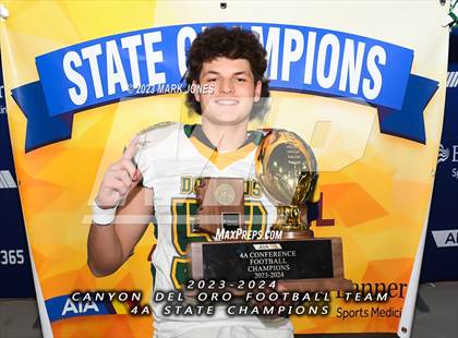 Thumbnail 2 in Canyon del Oro vs. Yuma Catholic (AIA 4A Final - Awards) photogallery.