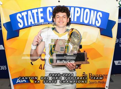 Thumbnail 3 in Canyon del Oro vs. Yuma Catholic (AIA 4A Final - Awards) photogallery.