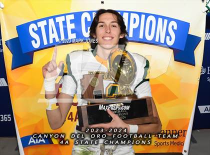 Thumbnail 2 in Canyon del Oro vs. Yuma Catholic (AIA 4A Final - Awards) photogallery.