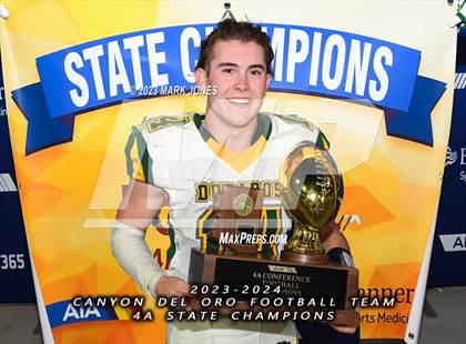 Thumbnail 3 in Canyon del Oro vs. Yuma Catholic (AIA 4A Final - Awards) photogallery.