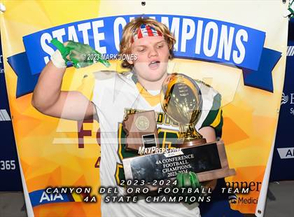 Thumbnail 2 in Canyon del Oro vs. Yuma Catholic (AIA 4A Final - Awards) photogallery.