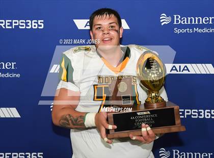 Thumbnail 1 in Canyon del Oro vs. Yuma Catholic (AIA 4A Final - Awards) photogallery.