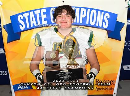 Thumbnail 3 in Canyon del Oro vs. Yuma Catholic (AIA 4A Final - Awards) photogallery.