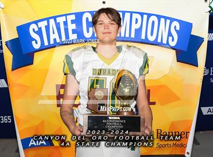Thumbnail 2 in Canyon del Oro vs. Yuma Catholic (AIA 4A Final - Awards) photogallery.