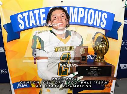 Thumbnail 1 in Canyon del Oro vs. Yuma Catholic (AIA 4A Final - Awards) photogallery.