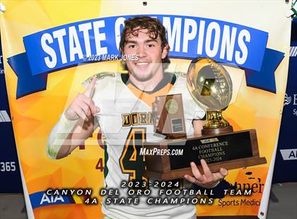 Thumbnail 2 in Canyon del Oro vs. Yuma Catholic (AIA 4A Final - Awards) photogallery.