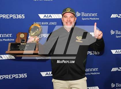 Thumbnail 2 in Canyon del Oro vs. Yuma Catholic (AIA 4A Final - Awards) photogallery.