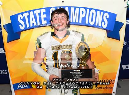 Thumbnail 2 in Canyon del Oro vs. Yuma Catholic (AIA 4A Final - Awards) photogallery.