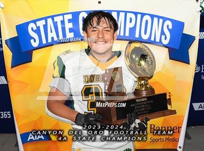 Thumbnail 1 in Canyon del Oro vs. Yuma Catholic (AIA 4A Final - Awards) photogallery.