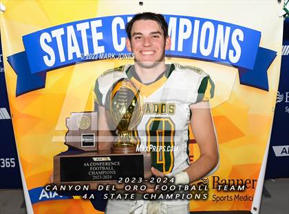 Thumbnail 2 in Canyon del Oro vs. Yuma Catholic (AIA 4A Final - Awards) photogallery.