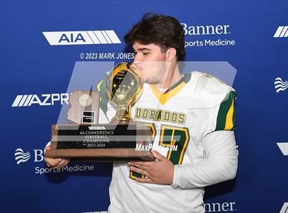 Thumbnail 1 in Canyon del Oro vs. Yuma Catholic (AIA 4A Final - Awards) photogallery.