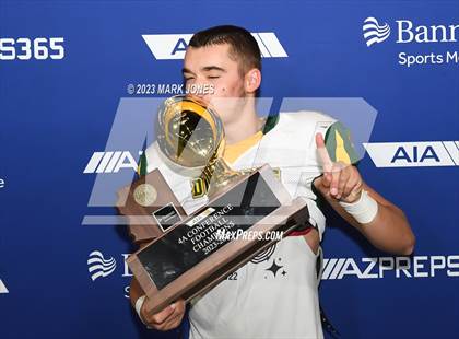 Thumbnail 2 in Canyon del Oro vs. Yuma Catholic (AIA 4A Final - Awards) photogallery.
