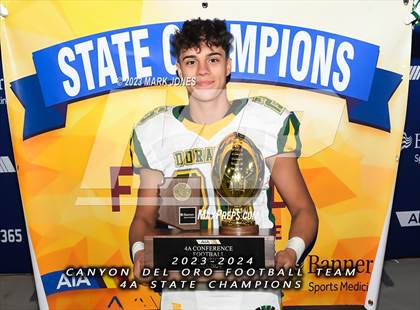 Thumbnail 2 in Canyon del Oro vs. Yuma Catholic (AIA 4A Final - Awards) photogallery.