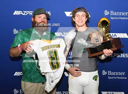 Thumbnail 3 in Canyon del Oro vs. Yuma Catholic (AIA 4A Final - Awards) photogallery.