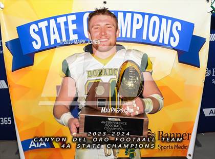 Thumbnail 3 in Canyon del Oro vs. Yuma Catholic (AIA 4A Final - Awards) photogallery.