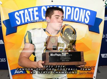 Thumbnail 2 in Canyon del Oro vs. Yuma Catholic (AIA 4A Final - Awards) photogallery.