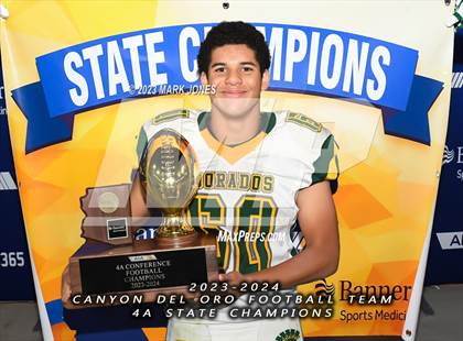 Thumbnail 2 in Canyon del Oro vs. Yuma Catholic (AIA 4A Final - Awards) photogallery.