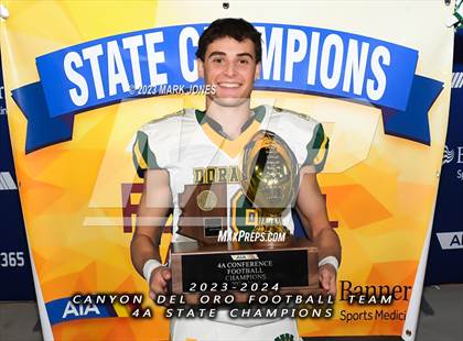 Thumbnail 1 in Canyon del Oro vs. Yuma Catholic (AIA 4A Final - Awards) photogallery.