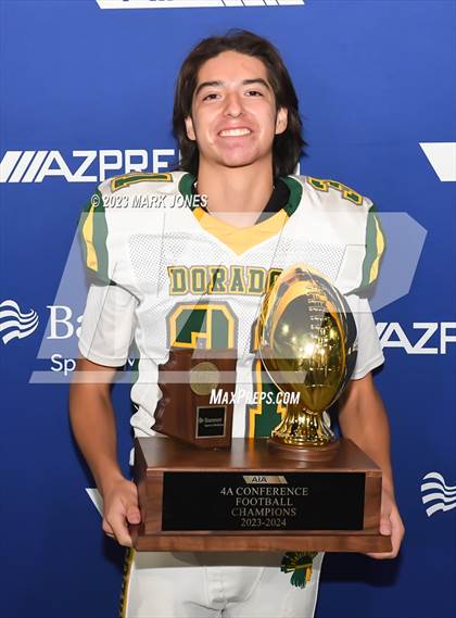 Thumbnail 1 in Canyon del Oro vs. Yuma Catholic (AIA 4A Final - Awards) photogallery.
