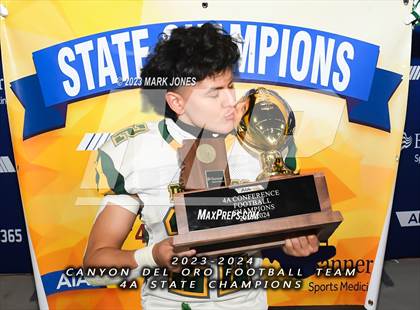 Thumbnail 3 in Canyon del Oro vs. Yuma Catholic (AIA 4A Final - Awards) photogallery.