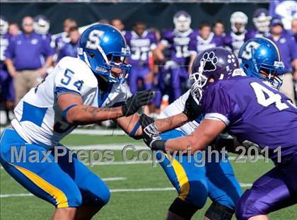 Thumbnail 1 in Oscar Smith vs. Pickerington Central (Kirk Herbstreit National Kickoff Classic) photogallery.