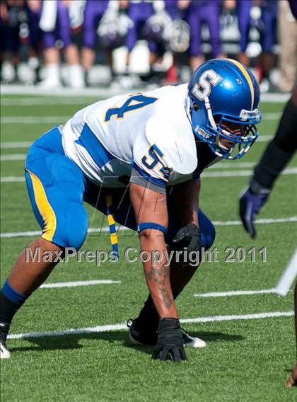 Thumbnail 3 in Oscar Smith vs. Pickerington Central (Kirk Herbstreit National Kickoff Classic) photogallery.