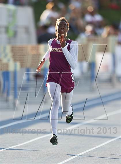 Thumbnail 3 in CIF State Track & Field Championships (Girls 400m Dash) photogallery.