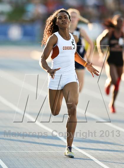 Thumbnail 3 in CIF State Track & Field Championships (Girls 400m Dash) photogallery.