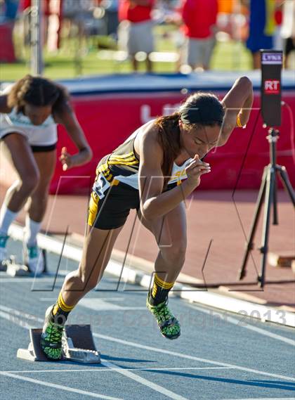 Thumbnail 1 in CIF State Track & Field Championships (Girls 400m Dash) photogallery.