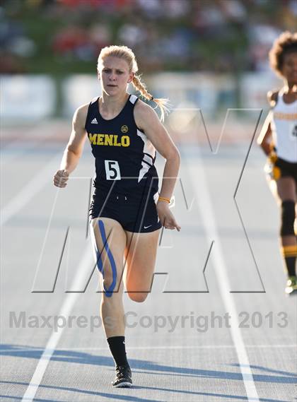 Thumbnail 2 in CIF State Track & Field Championships (Girls 400m Dash) photogallery.