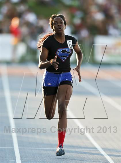 Thumbnail 2 in CIF State Track & Field Championships (Girls 400m Dash) photogallery.
