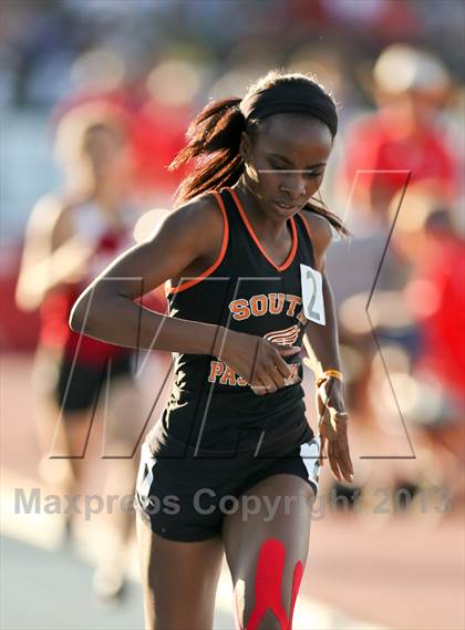 Thumbnail 1 in CIF State Track & Field Championships (Girls 400m Dash) photogallery.