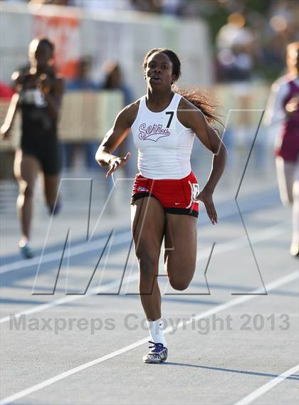 Thumbnail 3 in CIF State Track & Field Championships (Girls 400m Dash) photogallery.