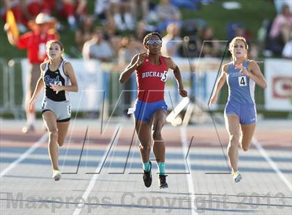 Thumbnail 1 in CIF State Track & Field Championships (Girls 400m Dash) photogallery.