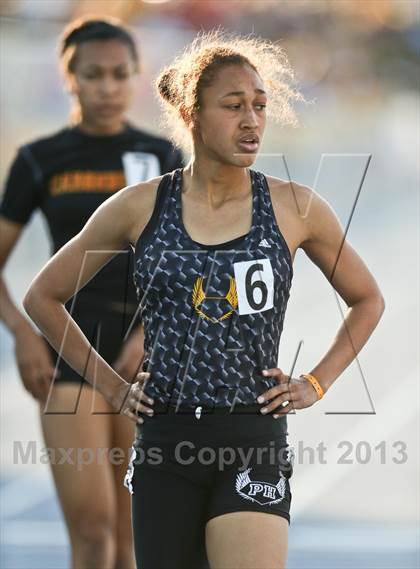 Thumbnail 2 in CIF State Track & Field Championships (Girls 400m Dash) photogallery.