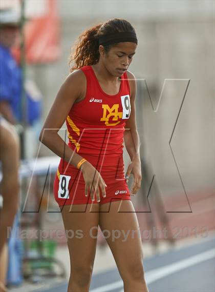 Thumbnail 3 in CIF State Track & Field Championships (Girls 400m Dash) photogallery.