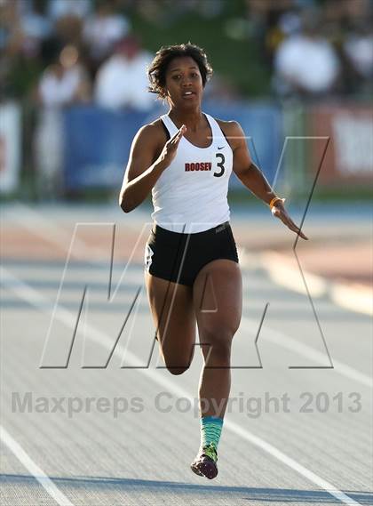 Thumbnail 2 in CIF State Track & Field Championships (Girls 400m Dash) photogallery.
