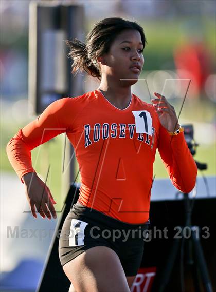 Thumbnail 2 in CIF State Track & Field Championships (Girls 400m Dash) photogallery.