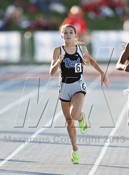 Thumbnail 3 in CIF State Track & Field Championships (Girls 400m Dash) photogallery.