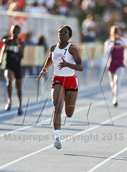 Thumbnail 2 in CIF State Track & Field Championships (Girls 400m Dash) photogallery.
