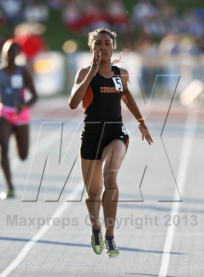 Thumbnail 3 in CIF State Track & Field Championships (Girls 400m Dash) photogallery.