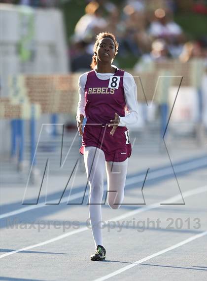 Thumbnail 1 in CIF State Track & Field Championships (Girls 400m Dash) photogallery.